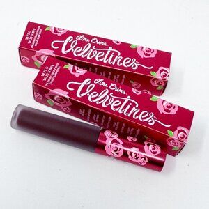 LOT 2 Lime Crime Velvetines WICKED Liquid Matte Lipstick NEW DISC